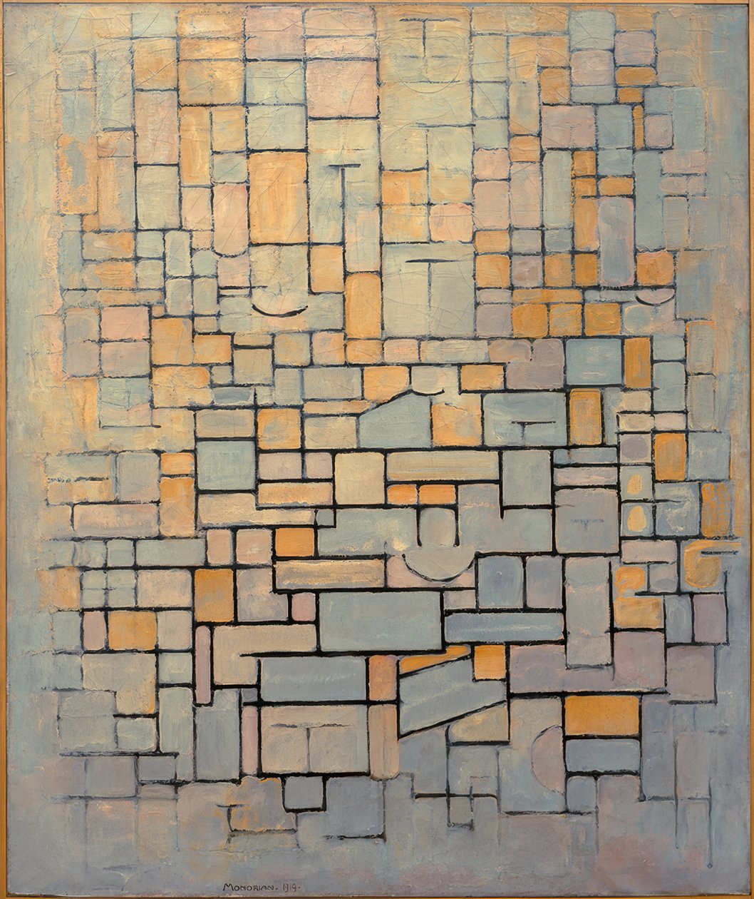 Tableau No. 1; Composition No. 1; Compositie 7 od Piet Mondrian