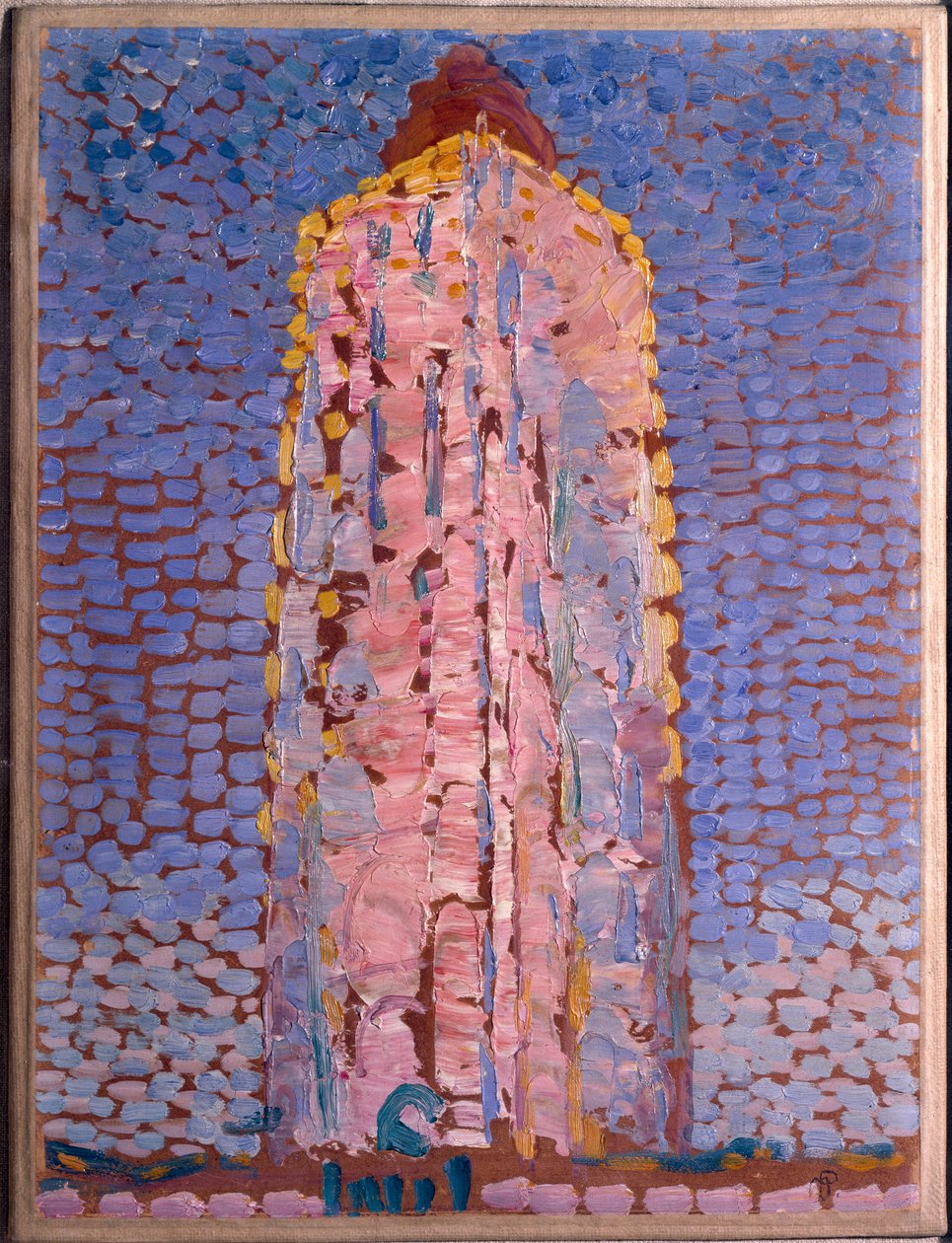 Maják Westkapelle, Veere, Zelande od Piet Mondrian