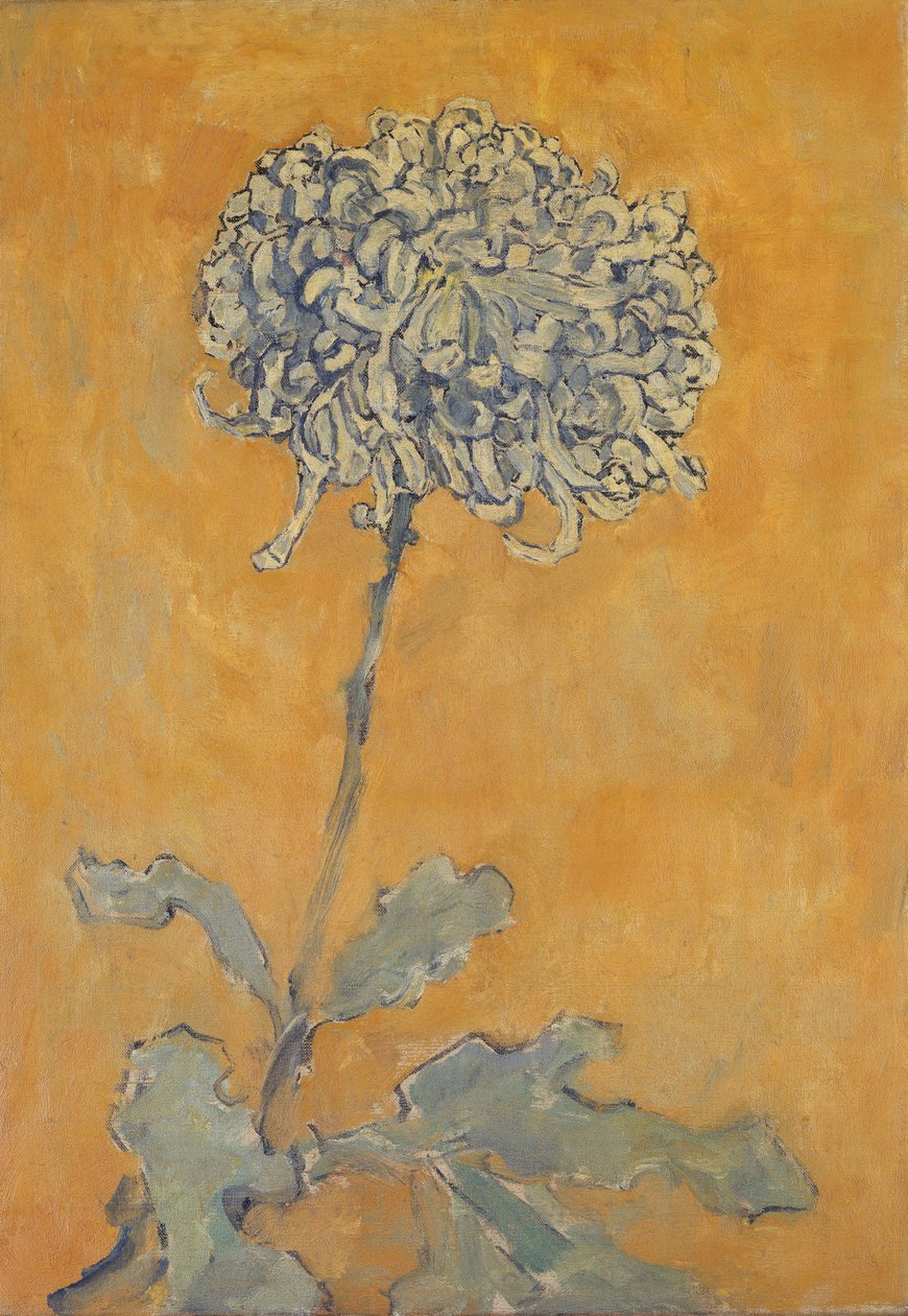 Chryzantéma od Piet Mondrian