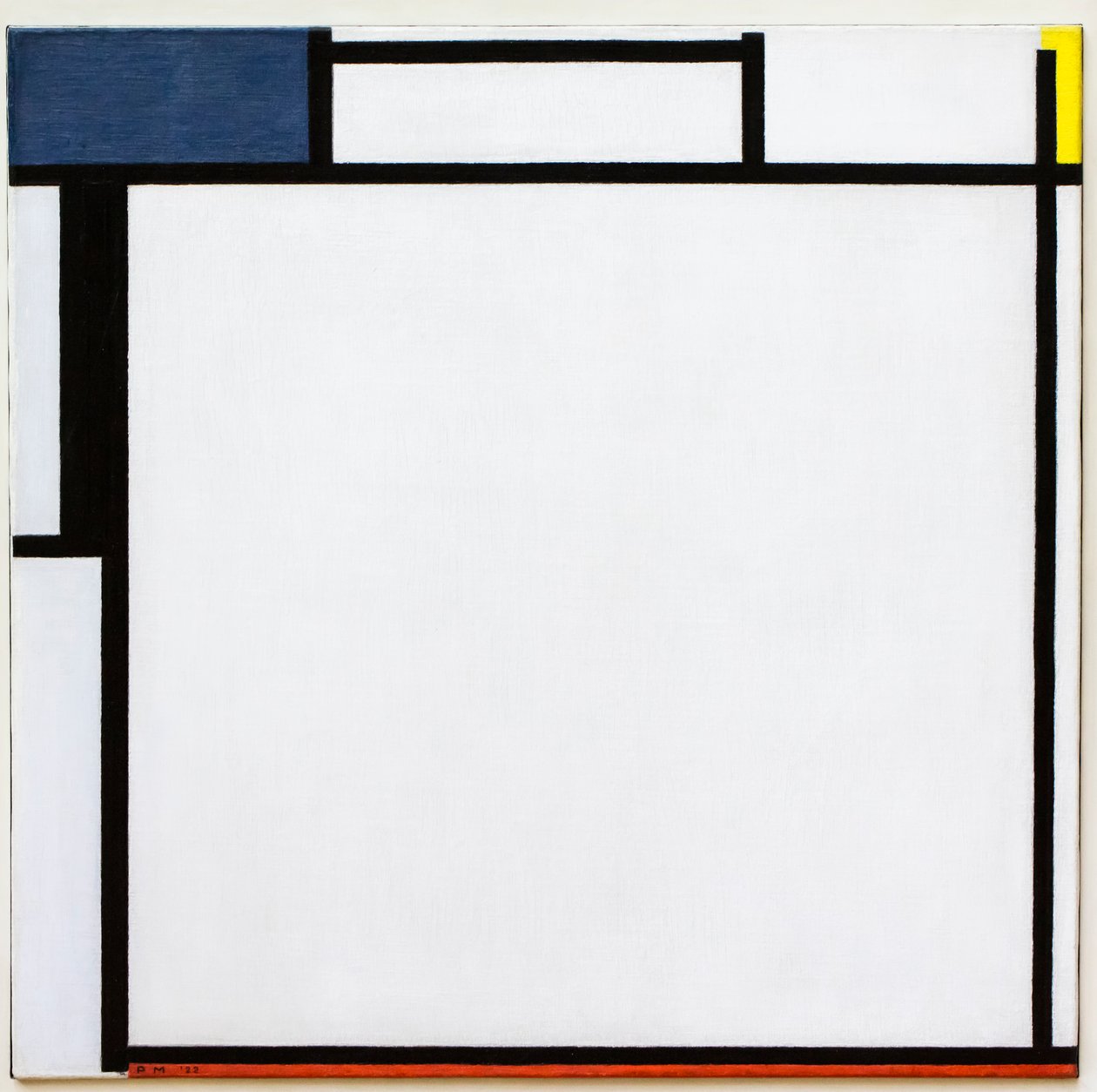 Čtvercové složení od Piet Mondrian