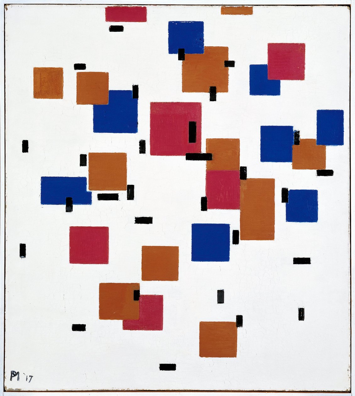 Složení v barvě A od Piet Mondrian