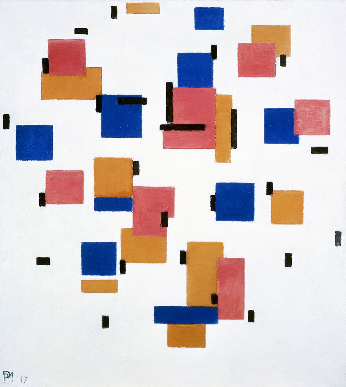 Složení v barvě B od Piet Mondrian