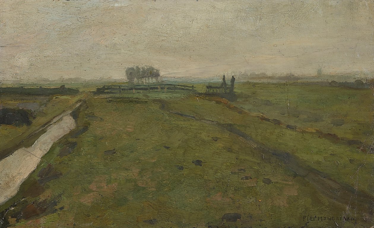 Krajina poblíž Amsterdamu, c. 1902. od Piet Mondrian