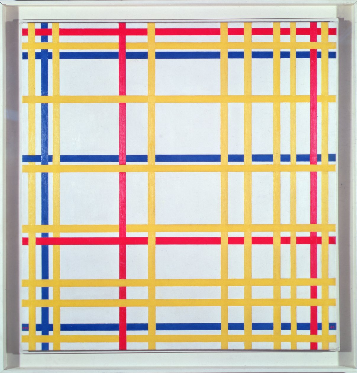 Město New York I od Piet Mondrian
