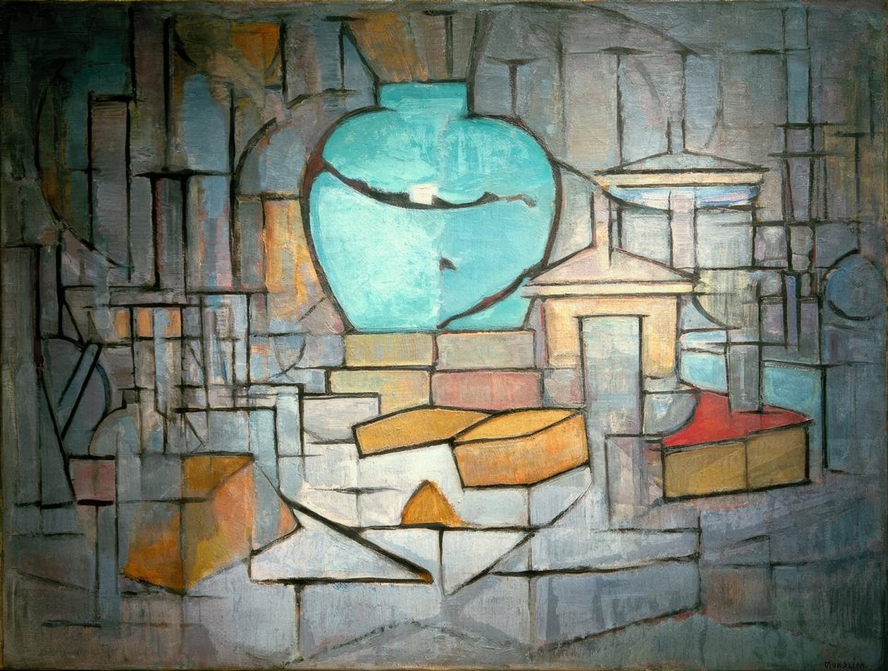 Zátiší se zázvorovým hrncem II od Piet Mondrian