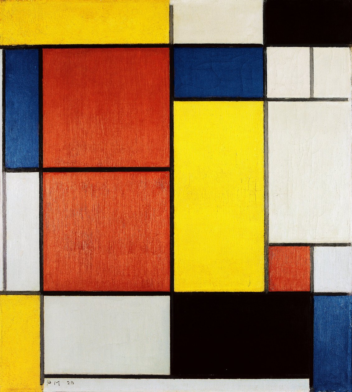 Neznámý obrázek od Piet Mondrian