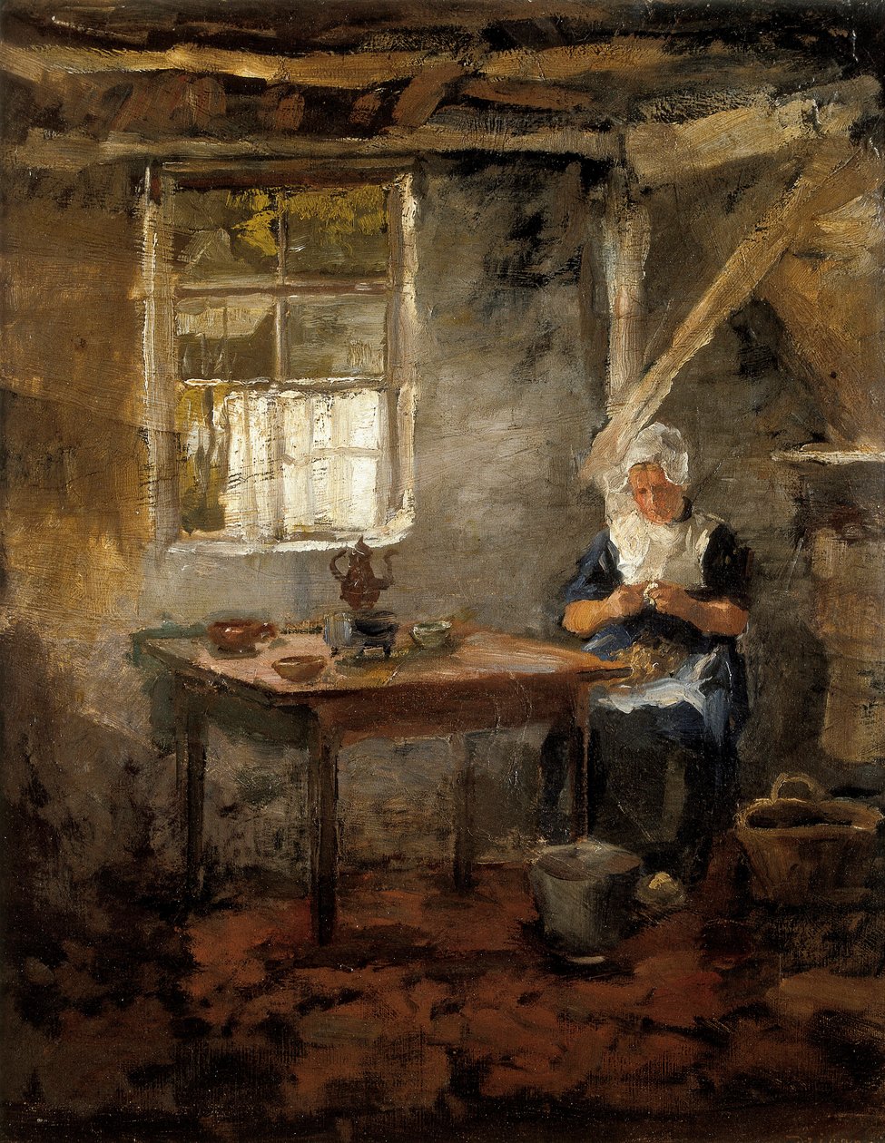 Žena v holandském vnitrozemí, 1899 od Piet Mondrian