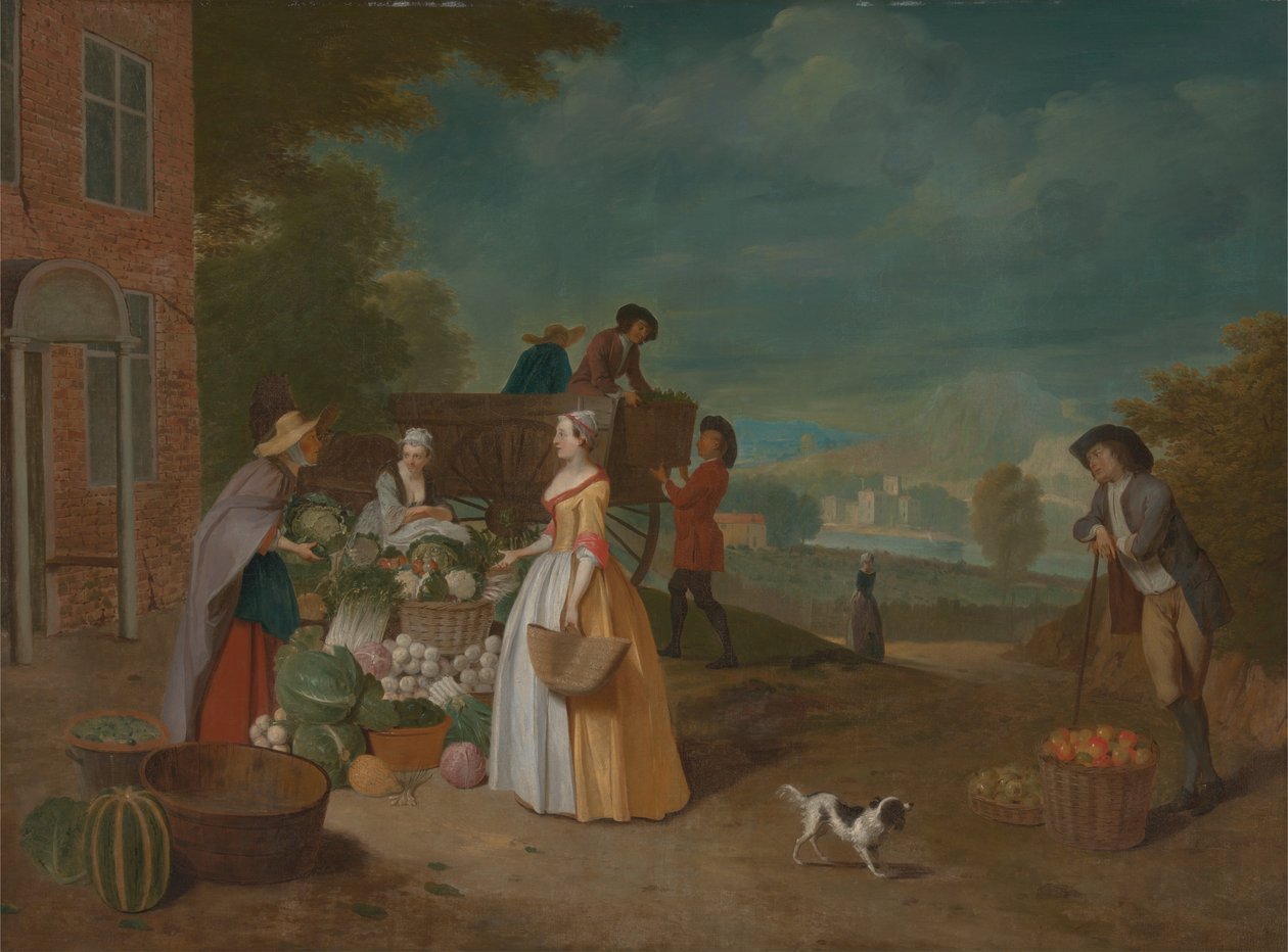 Prodavač zeleniny od Pieter Angillis