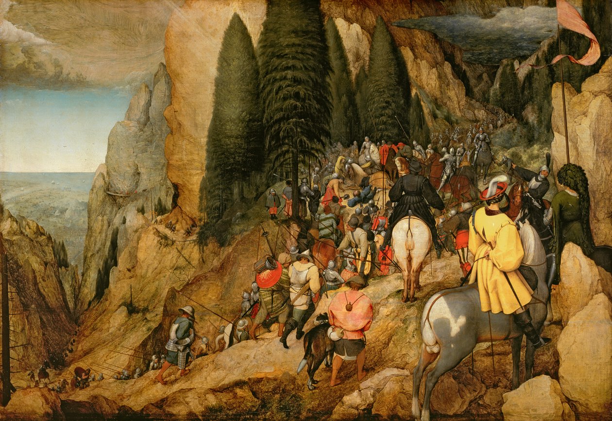 Obrácení svatého Pavla, 1567 od Pieter Bruegel the Elder