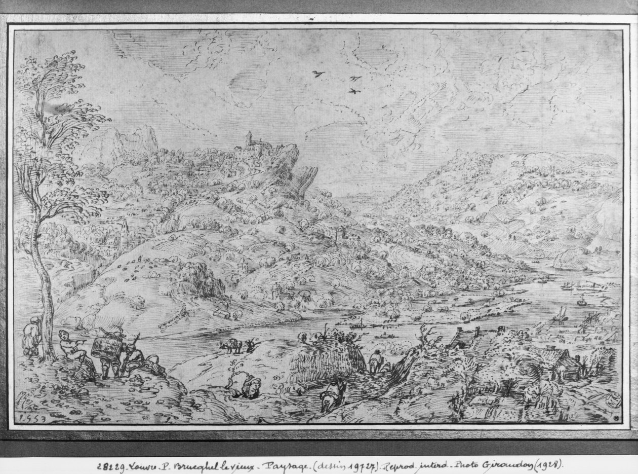 Krajina, 1553 od Pieter Bruegel the Elder