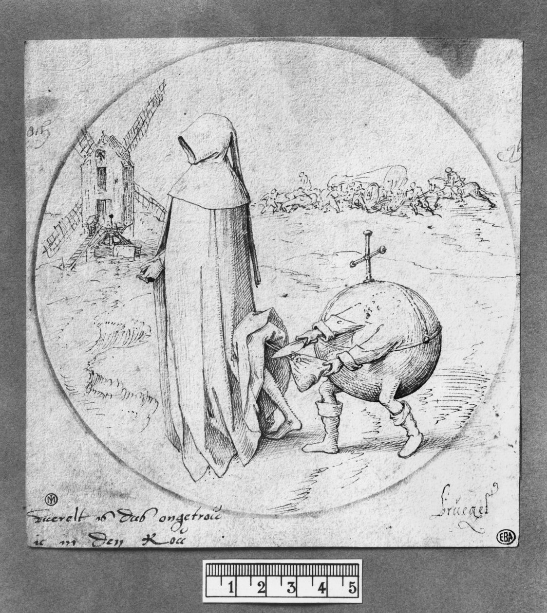 Misantrop (viz také 112981) od Pieter Bruegel the Elder