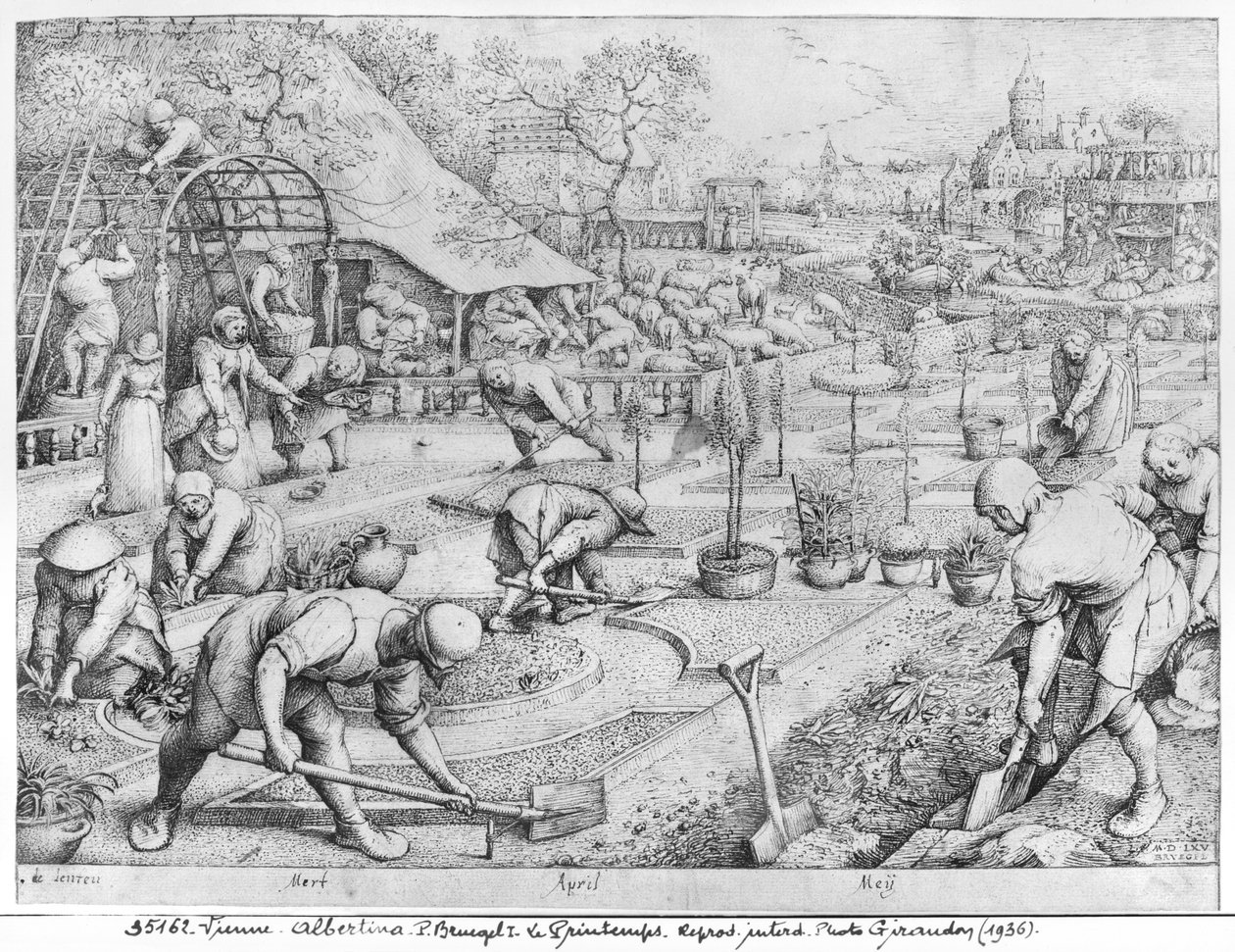 Jaro, 1565 od Pieter Bruegel the Elder