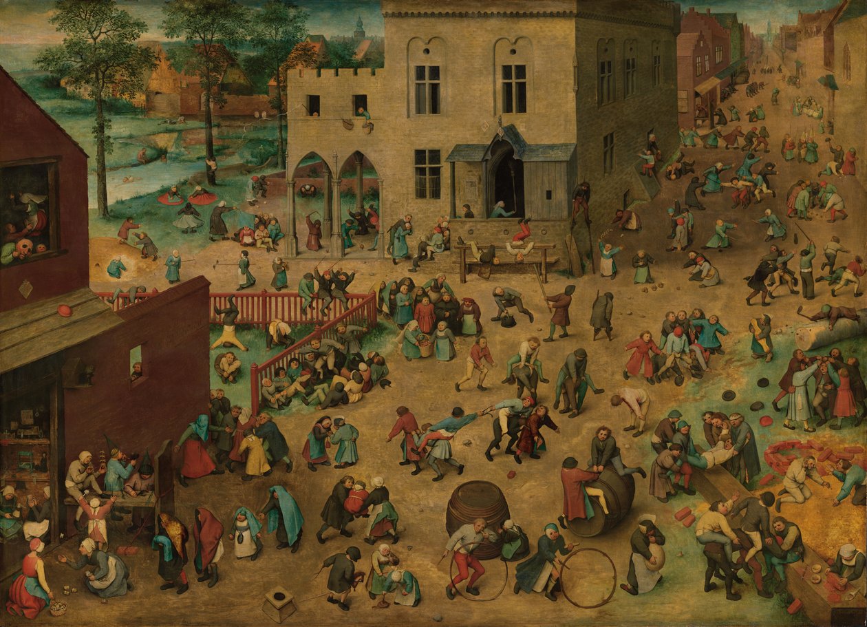 Dětské hry od Pieter Bruegel the Elder
