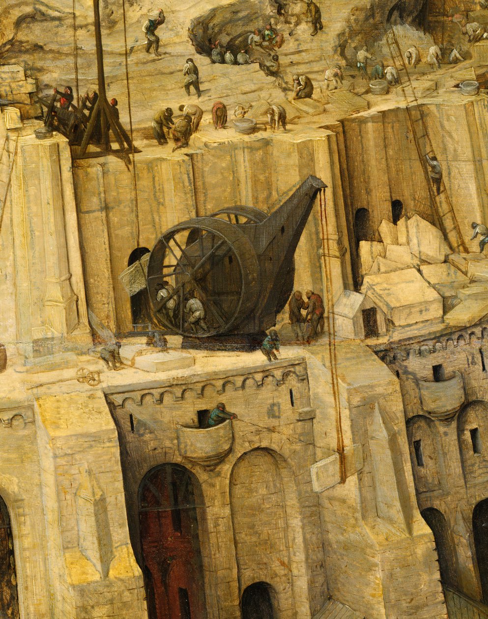Šlapací jeřáb od Pieter Bruegel the Elder