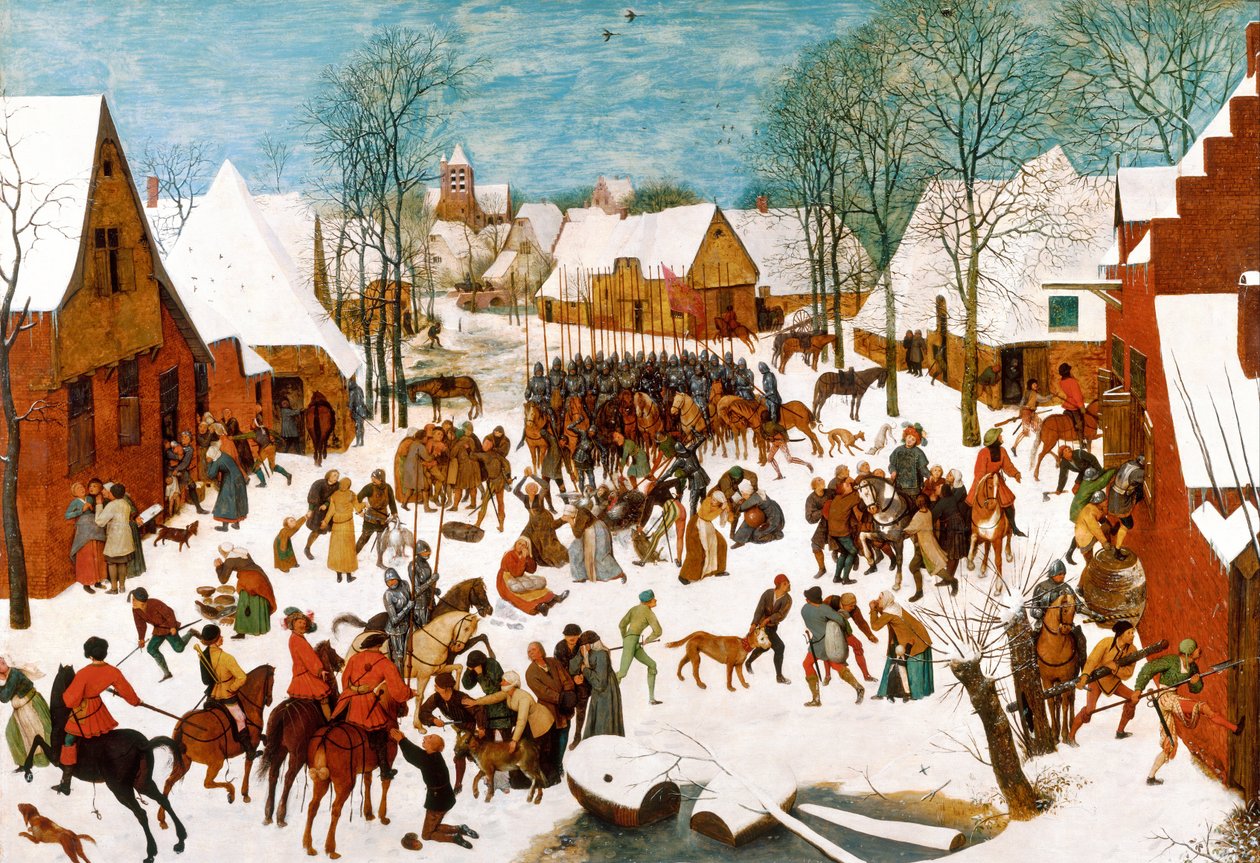 Masakr nevinných od Pieter Bruegel the Elder