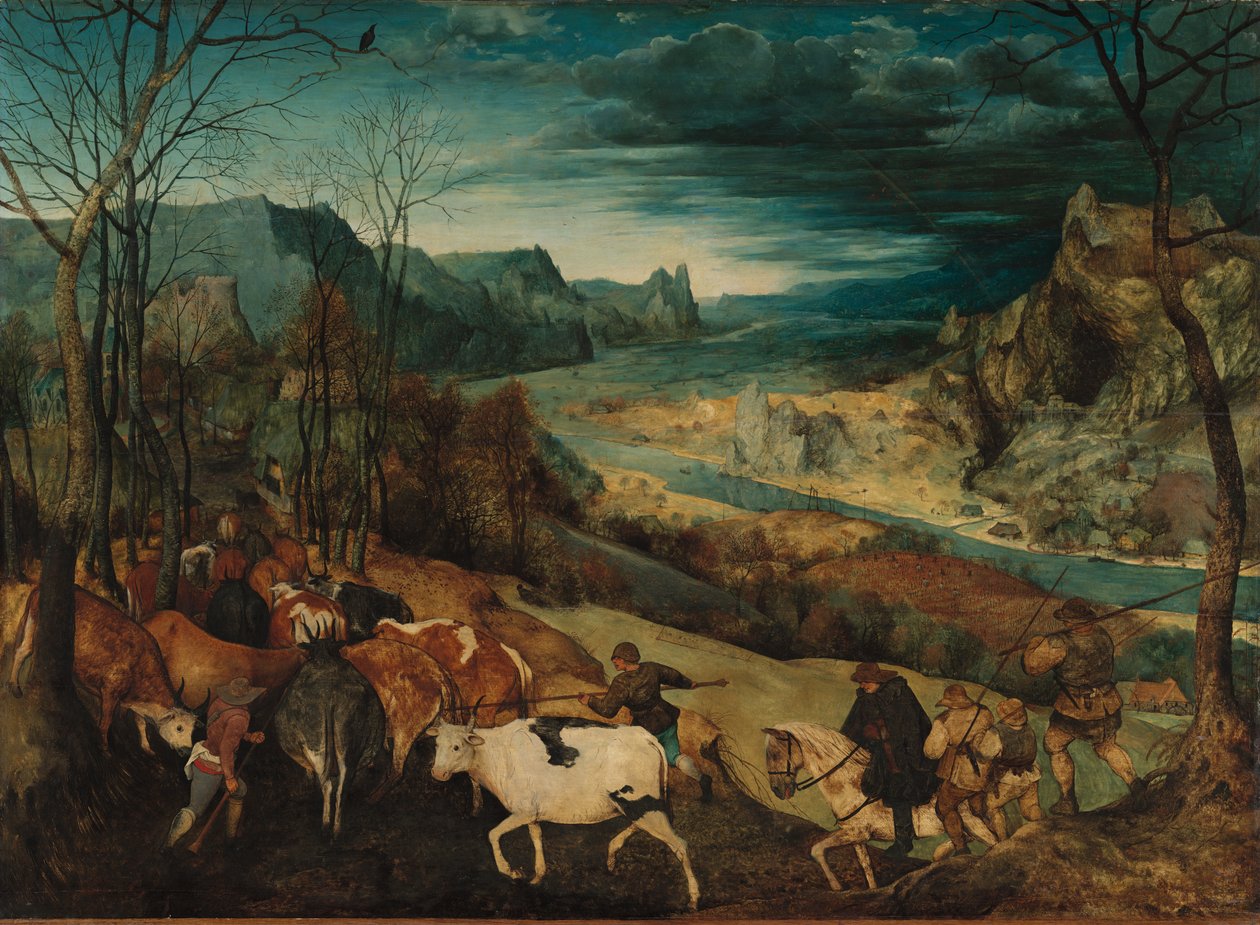 Návrat stáda od Pieter Bruegel the Elder
