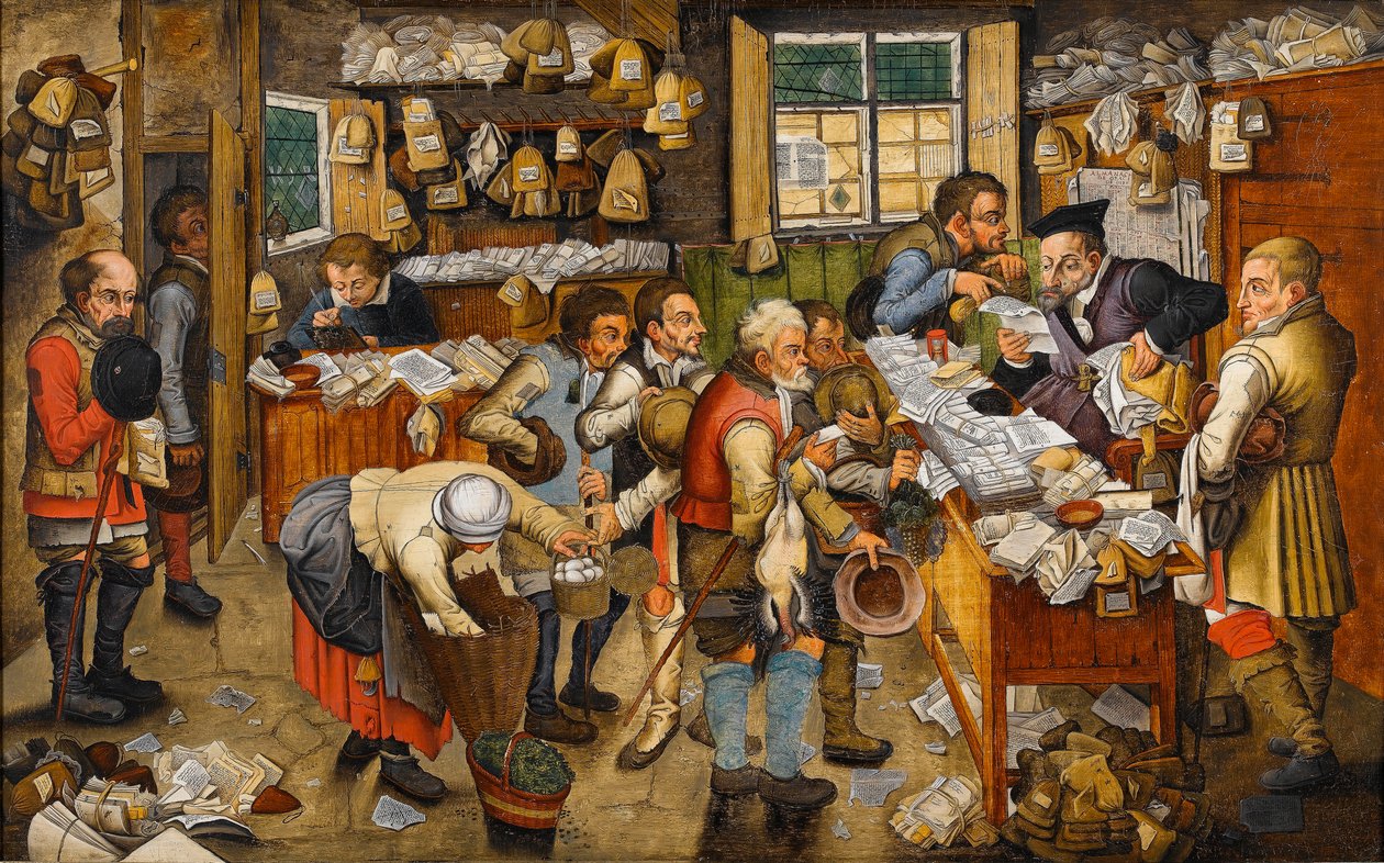 Platba desátku od Pieter Brueghel the Younger