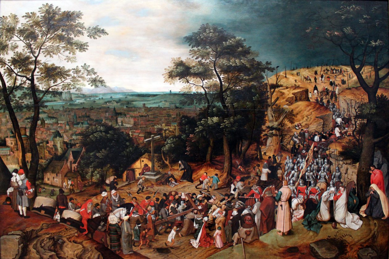 Kristus nesoucí kříž od Pieter Brueghel the Younger
