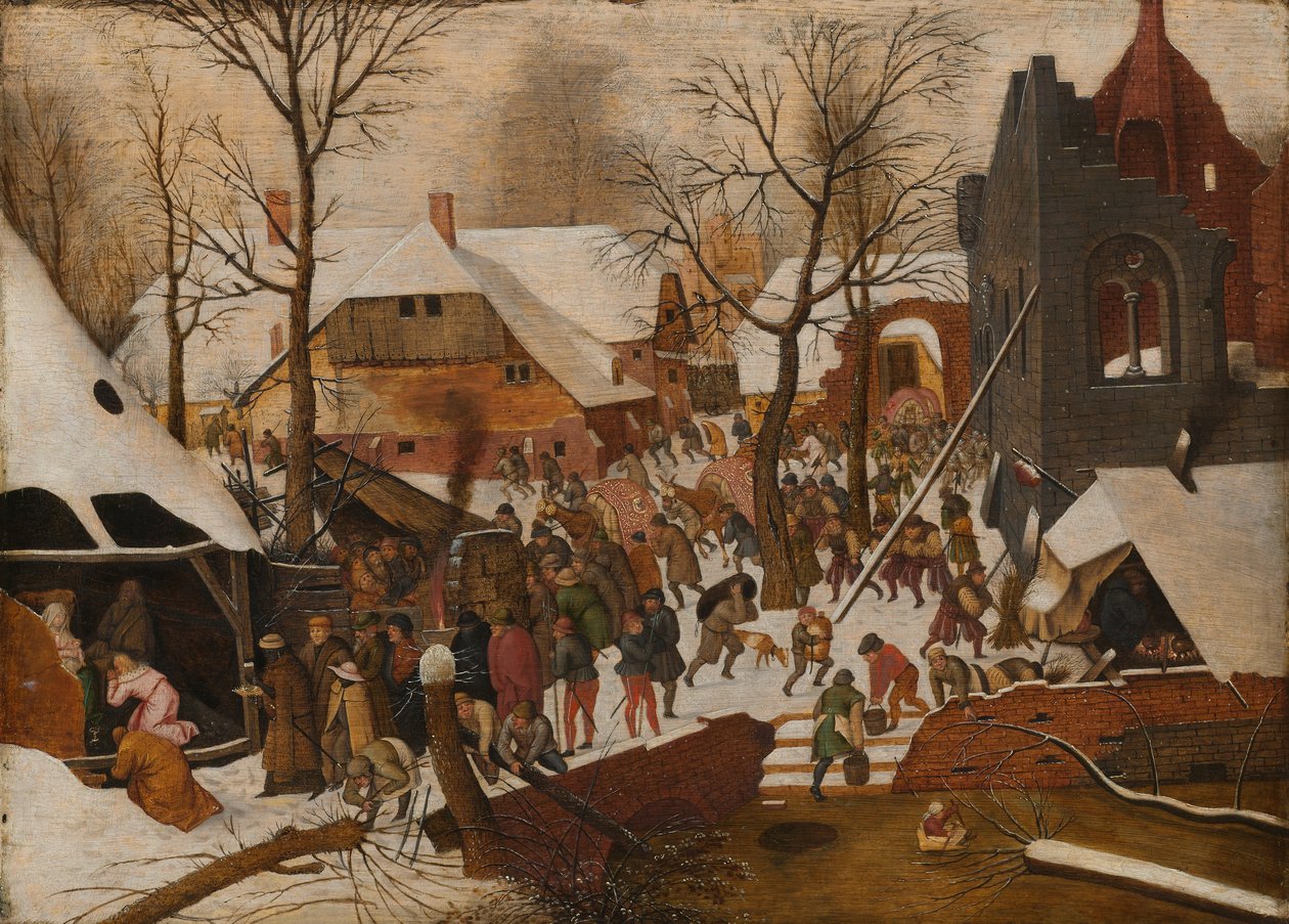 Klanění králů od Pieter Brueghel the Younger