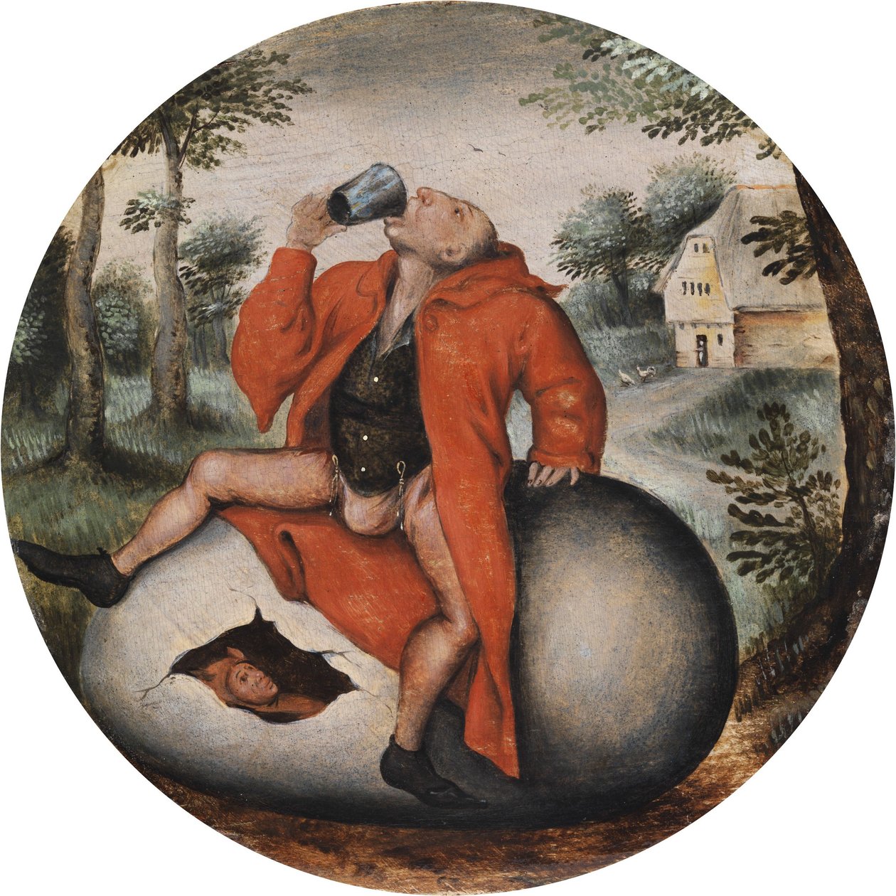 Opilec na vejci od Pieter Brueghel the Younger