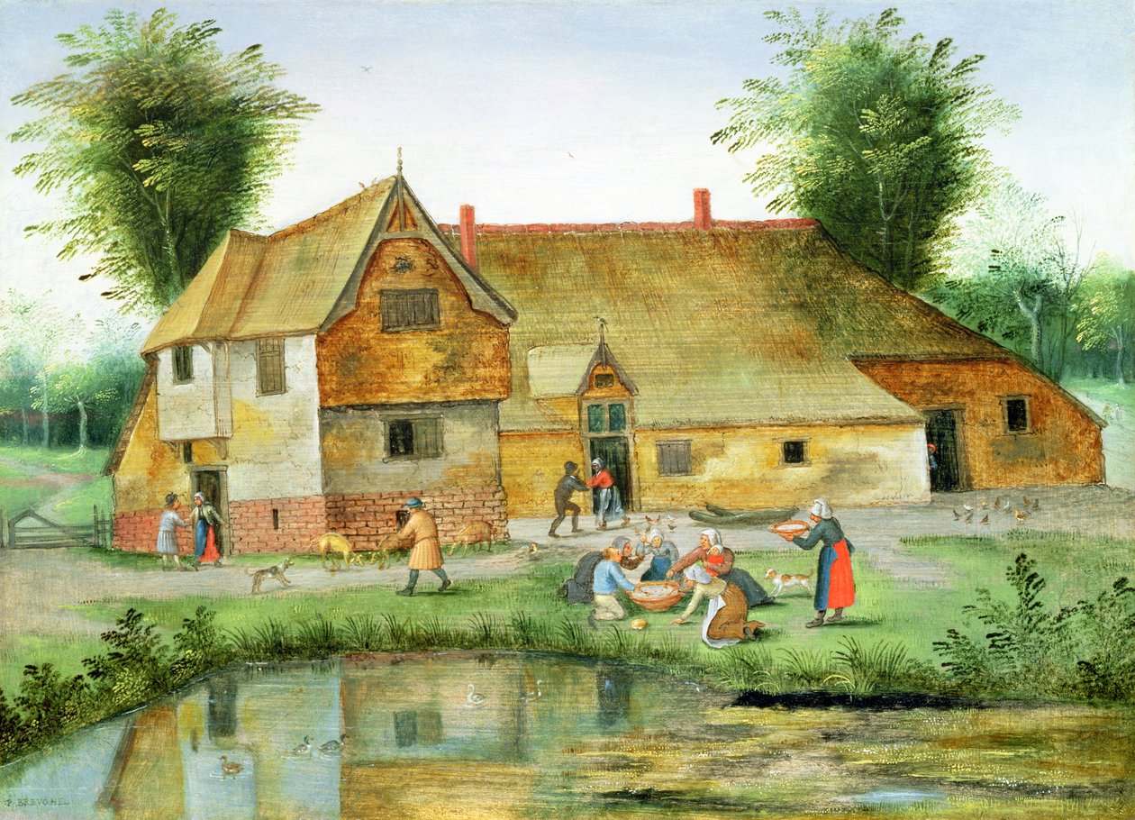Selské jídlo od Pieter Brueghel the Younger