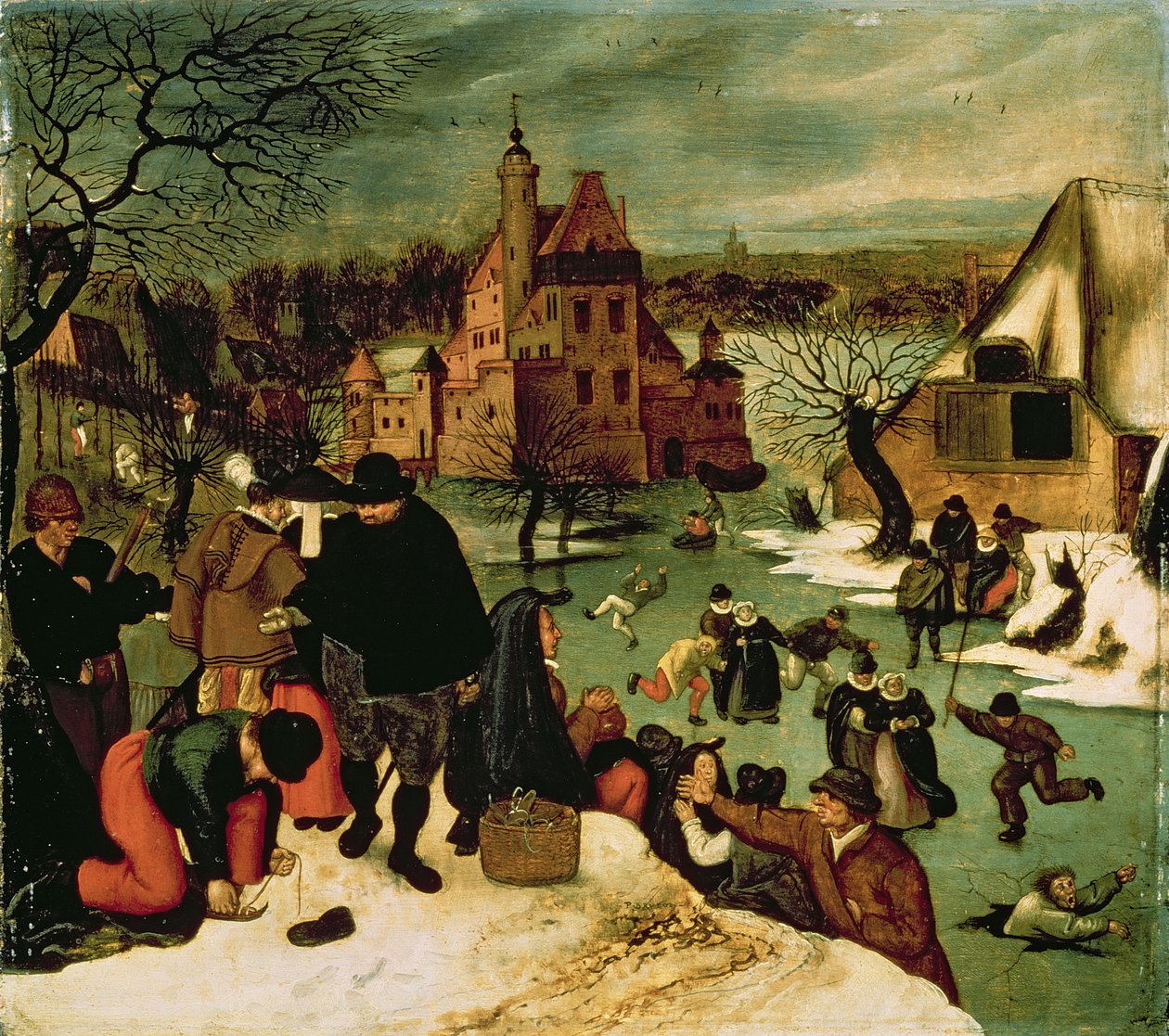 Zima od Pieter Brueghel the Younger