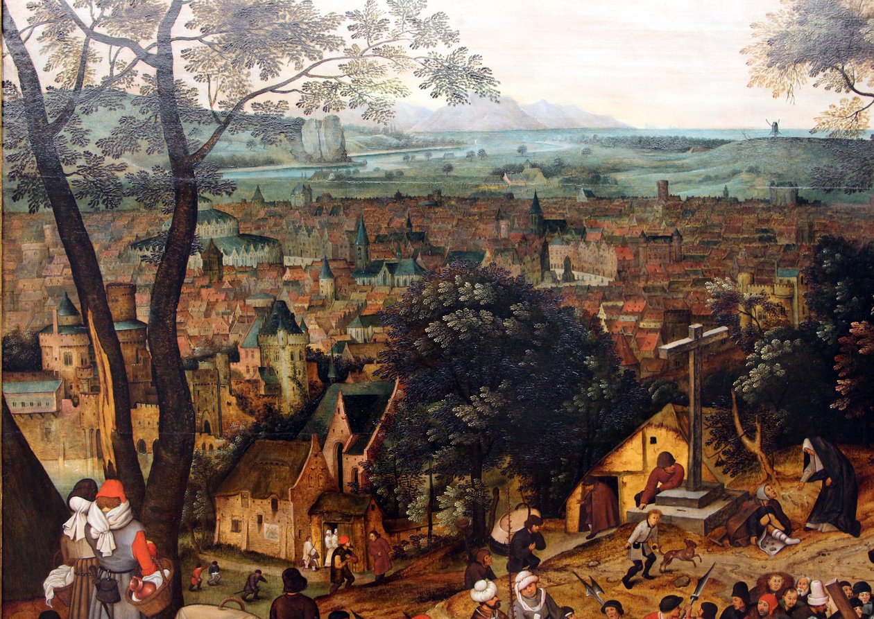 ukřižování od Pieter Brueghel the Younger
