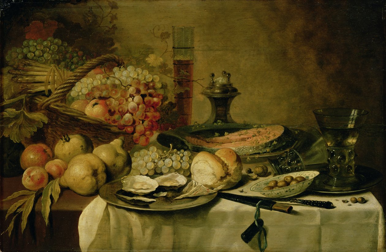 Stálý život od Pieter Claesz