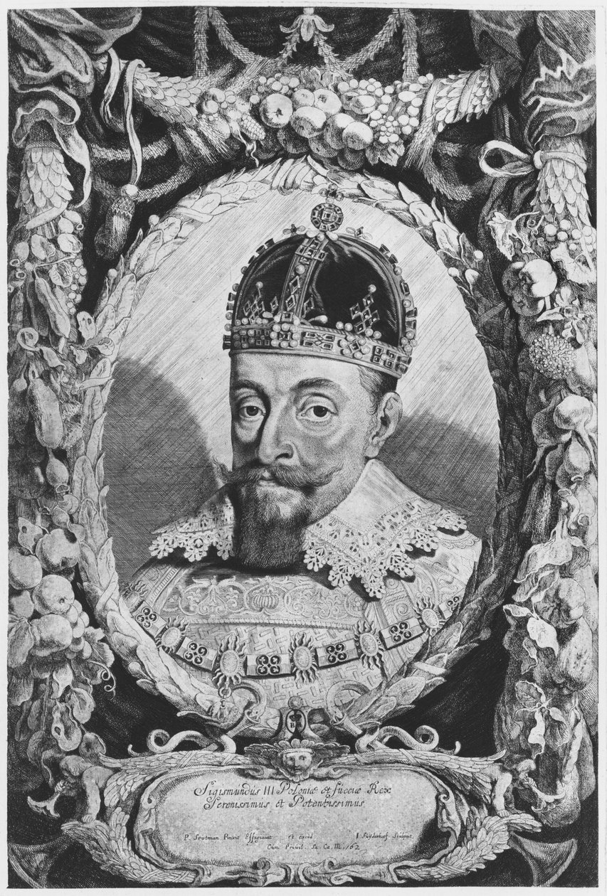 Sigismund III Vasa, král Polska a Švédska, velkovévoda litevský od Pieter Claesz Soutman