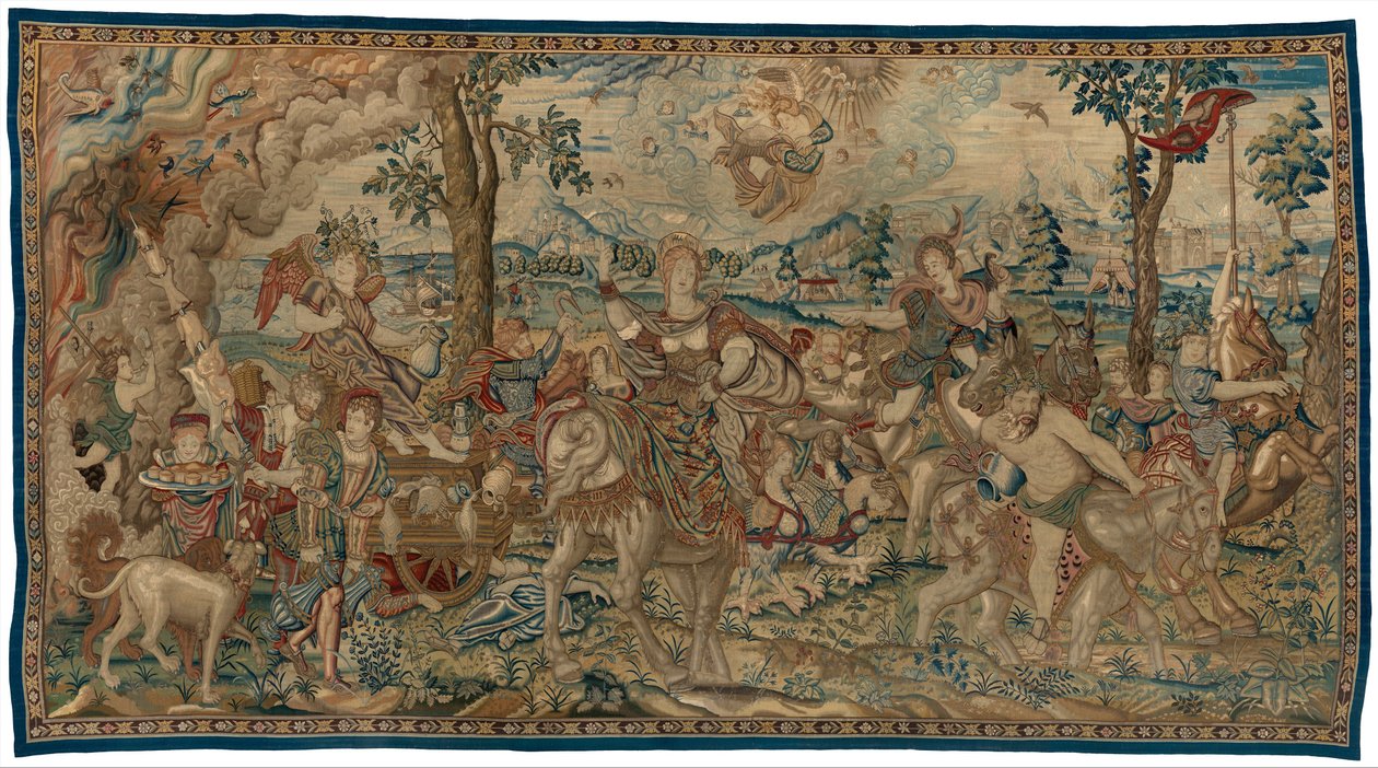 Obžerství, kolem 1550-60 od Pieter Coecke van Aelst