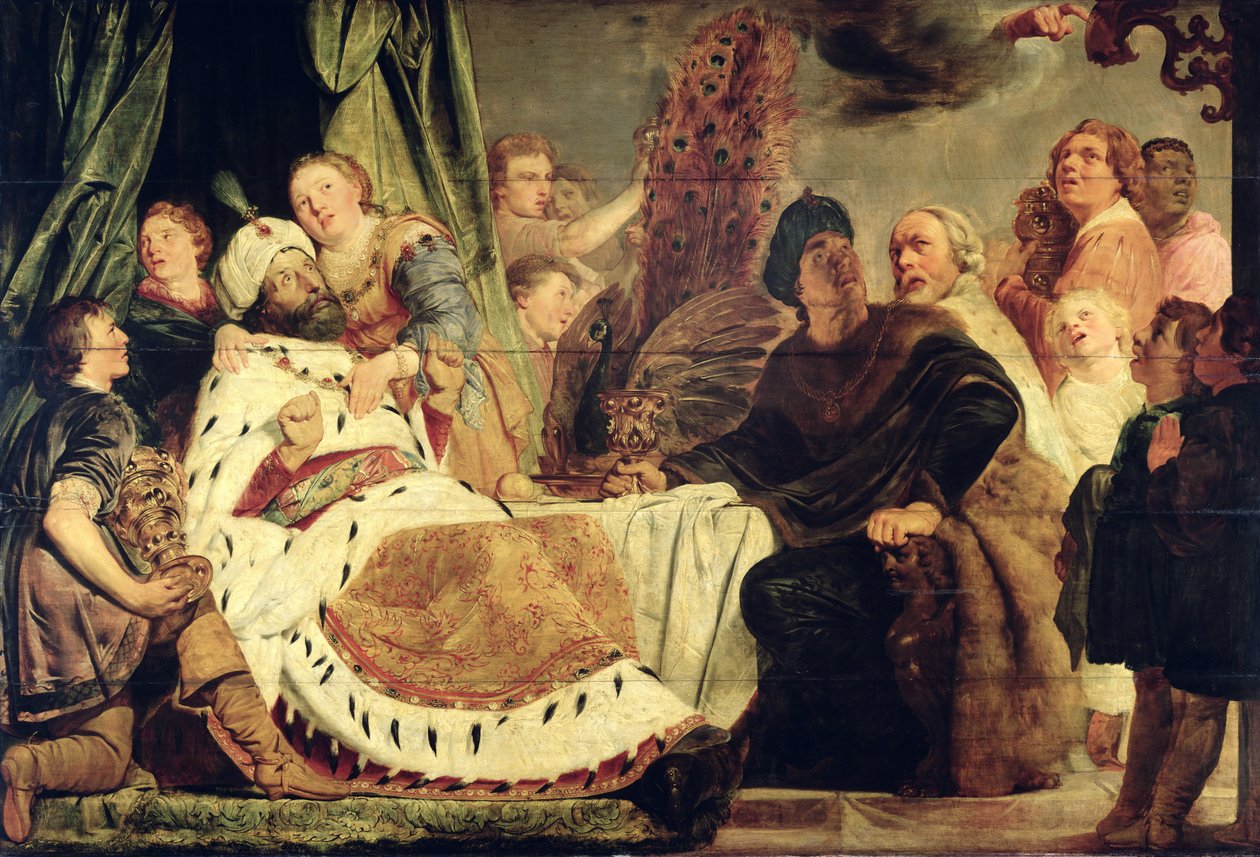 Svátek krále Balsazara, 1625 od Pieter Fransz de Grebber