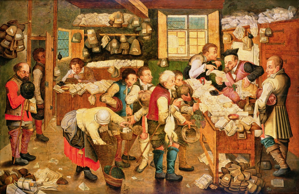 Sběratel desátků od Pieter III Brueghel
