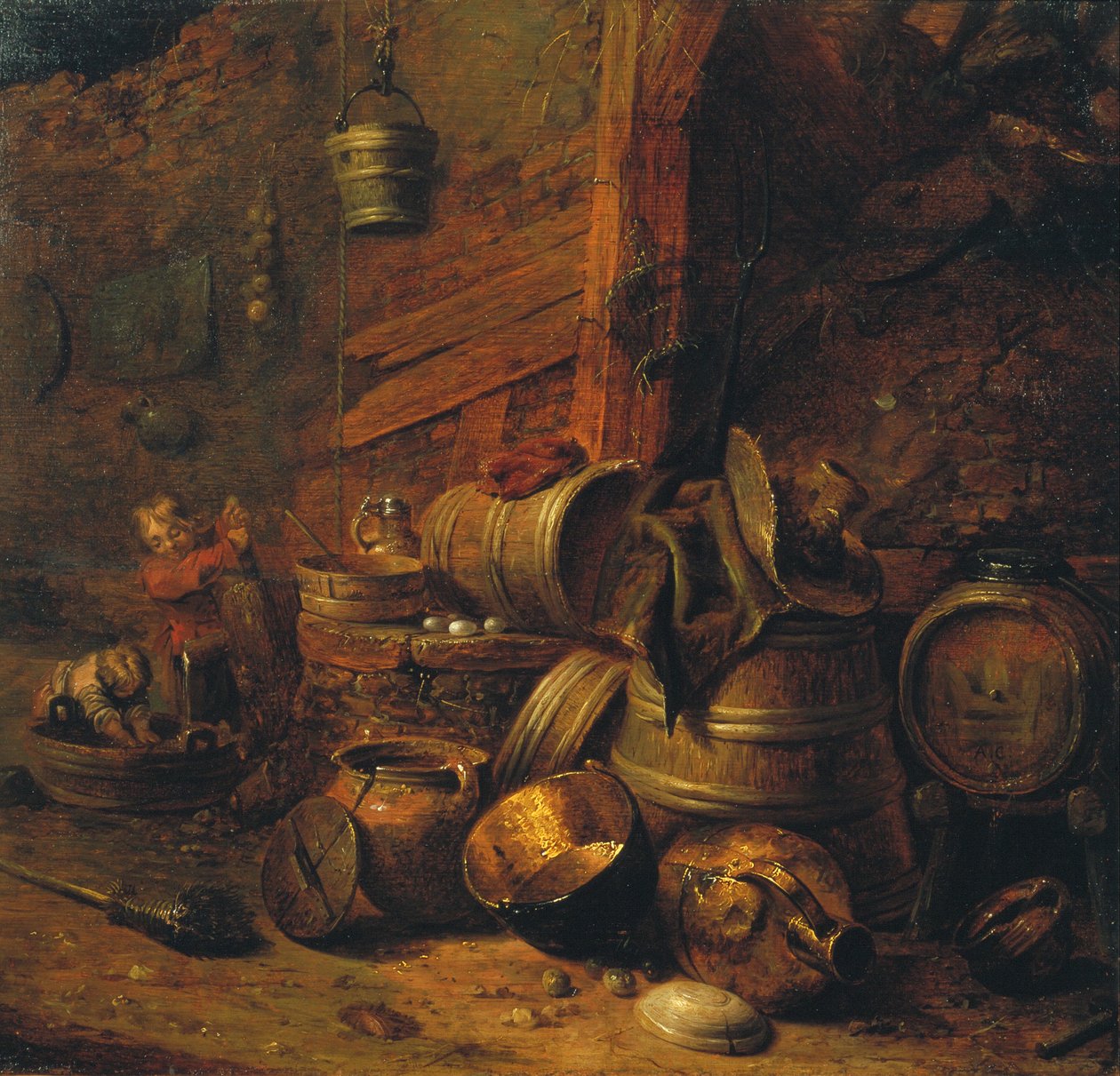 Interiér sklepa od Pieter Jansz. Quast