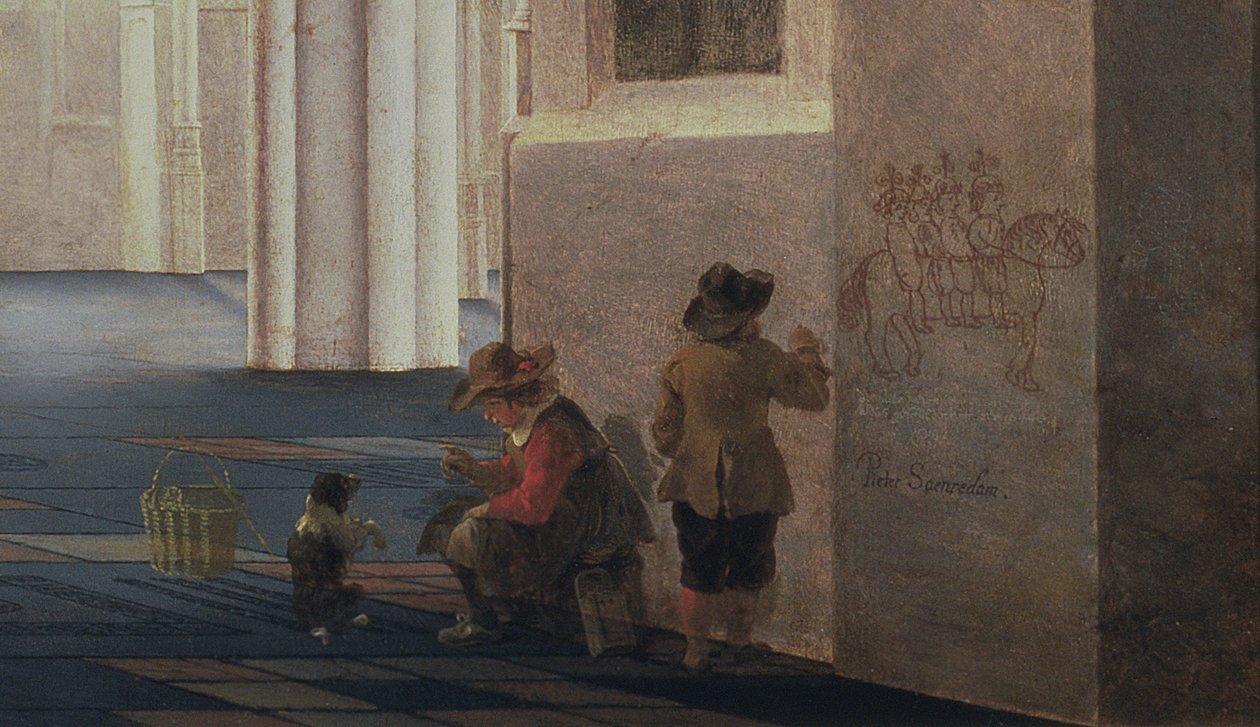 Interiér Buurkerk v Utrechtu, 1644 od Pieter Janszoon Saenredam