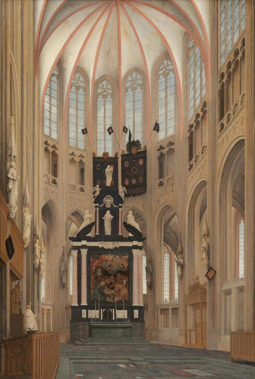 Katedrála svatého Jana od Pieter Janszoon Saenredam