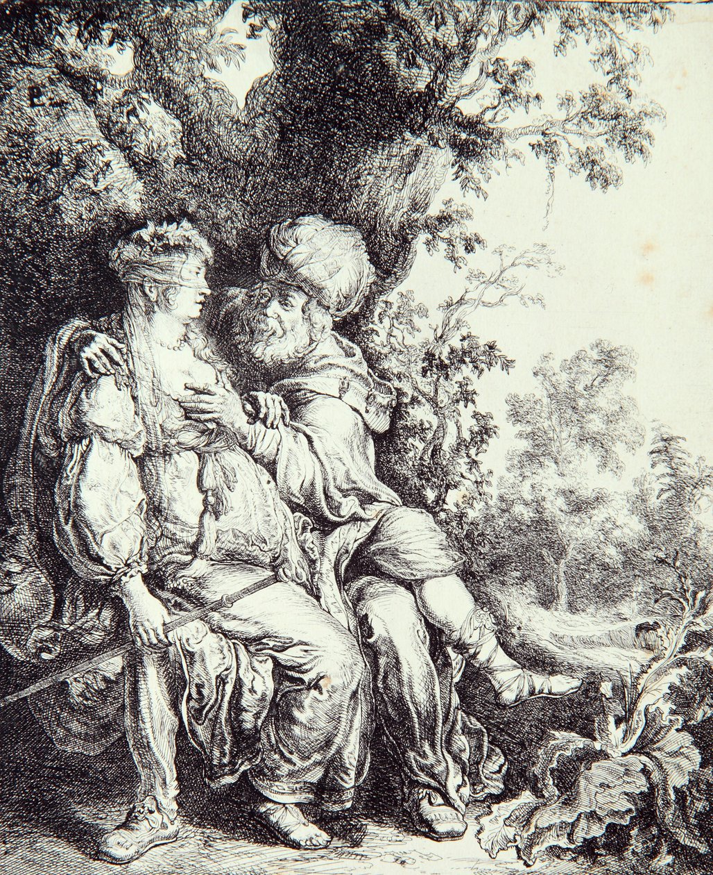 Juda a Támar od Pieter Lastman
