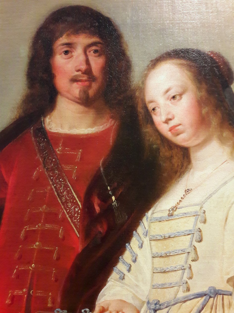 Rodinný portrét v krajině od Pieter Fransz de Grebber