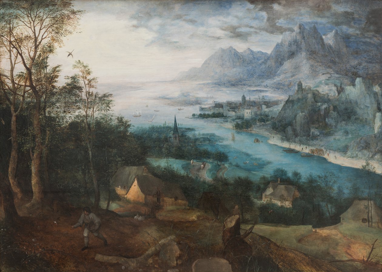 Podobenství o rozsévači, 1557 od Pieter Bruegel the Elder