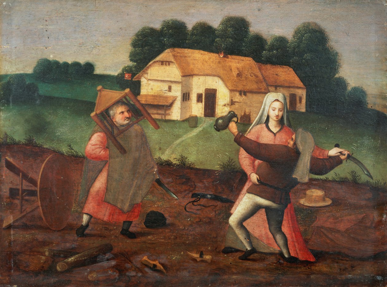 The Brawl od Pieter Brueghel the Younger
