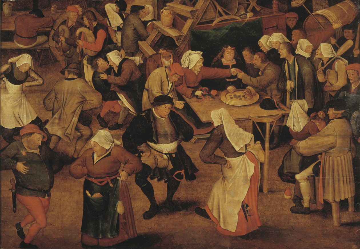 Svatební tanec od Pieter the Younger after Brueghel