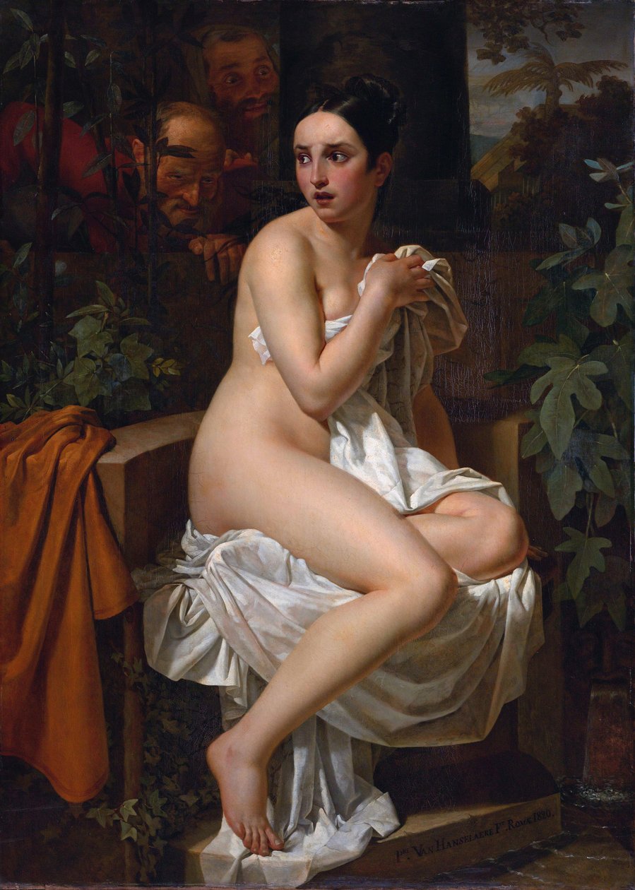 Susanna a starší od Pieter van Hanselaere