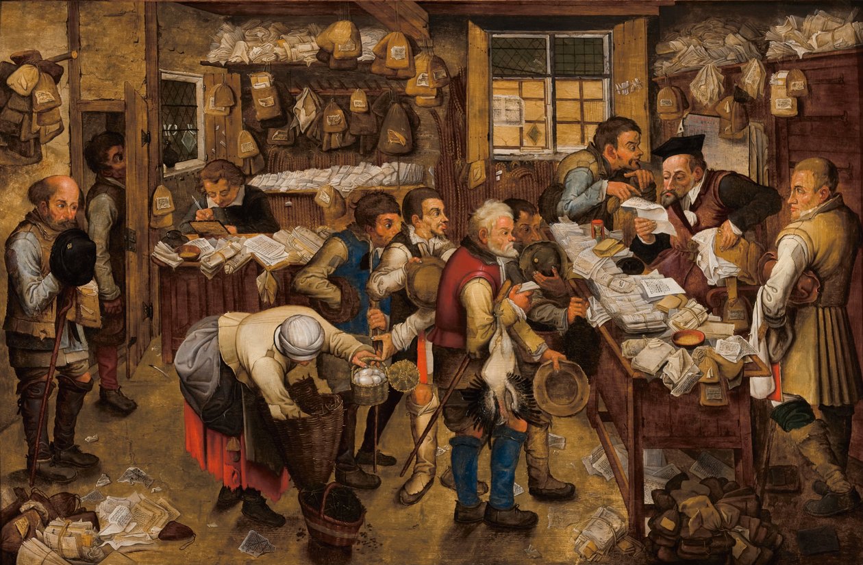 Úřad výběrčího daní od Pieter Brueghel the Younger