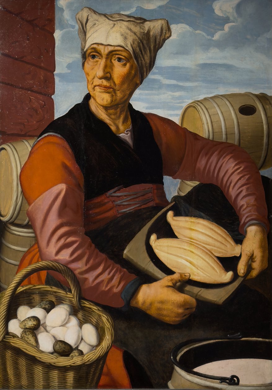 Žena holandského farmáře, asi 1550 (olej na dřevě) od Pieter (1507/08 75) Aertsen