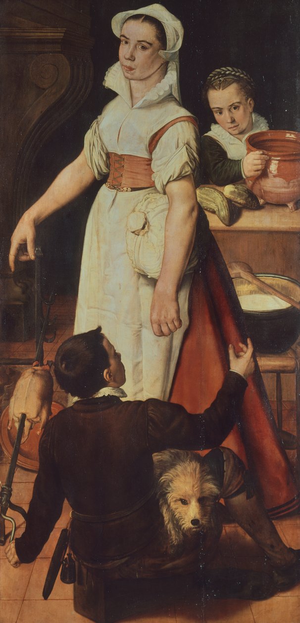 Cook, Pieter Aertsen (1507 nebo 1508-1575) od Pieter Aertsen