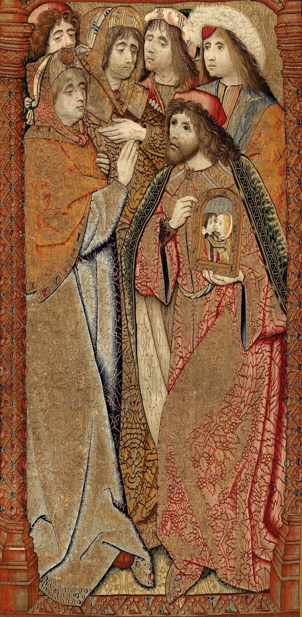 Triumfy matky Boží nebo Panos de Oro, c.1500-02 (tapiserie) od Pieter (attr. to) Coecke van Aelst