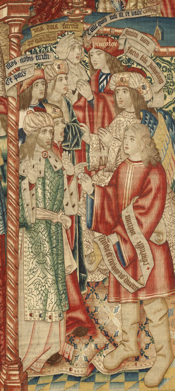 Podobenství o dělnících na vinici, cca 1500 (tapisérie) od Pieter (studio of) Coecke van Aelst