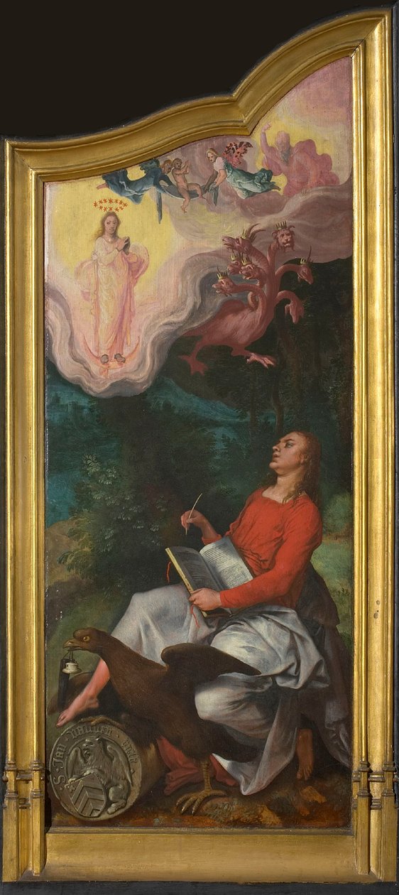 Jan van der Biest Triptych pravý panel. od Pieter Aertsen