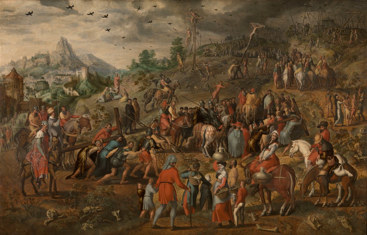 Nesení kříže od Pieter Aertsen