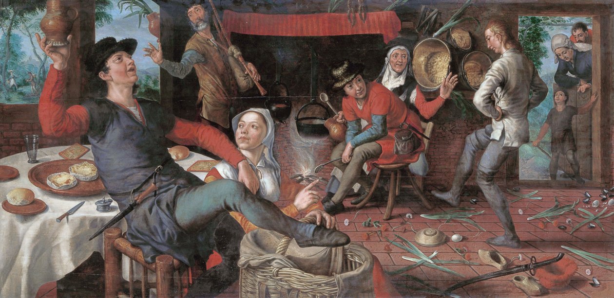 Tanec s vejci od Pieter Aertsen