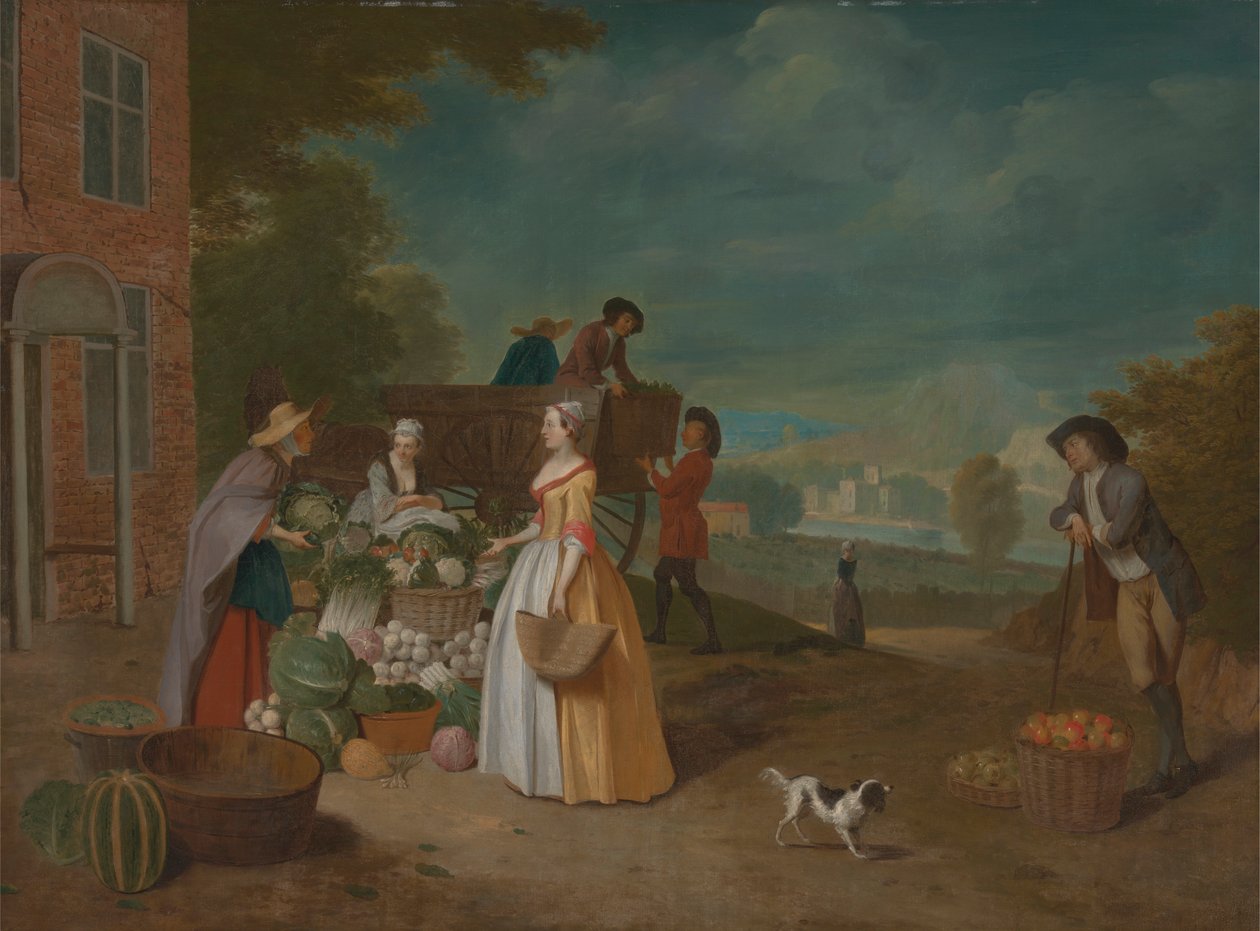Prodejce zeleniny od Pieter Angillis